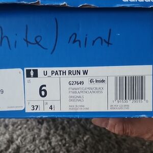 Adidas U_Path Run W Sneakers - White and Mint